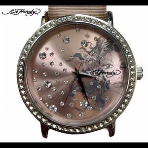 Ed Hardy stainless steel water resistant Watch